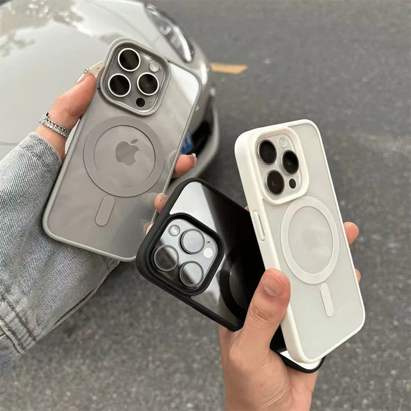 Luxury Candy MagSafe Magnetic Phone Case for iPhone 17 / 16 / 15 / 14 / 13 / 12 / 11 Pro Max, Plus & Air